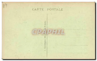 Le Mont-Dore — Vista geral — J. Gouttefangeas, editor — Verso