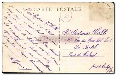 LE MONT-DORE — Vale da Dordogne e Cadeia do Sancy — g.d'o-878 — Verso