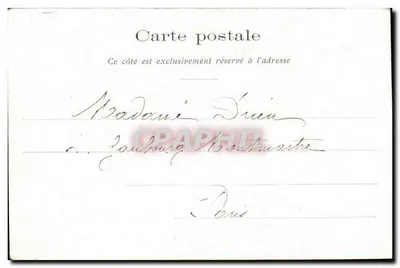 Genewa i Wyspa Rousseau — widok rzeki Rony i Alp — wydawca E.H.3 — Rewers