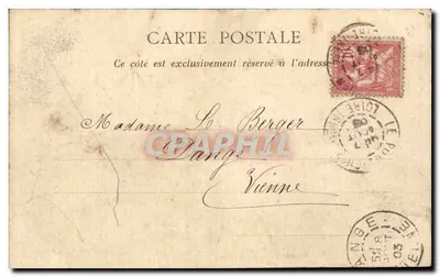 Le Pouliguen — Ponta de Penchâteau — Editor L'Odére, n°70 — Verso