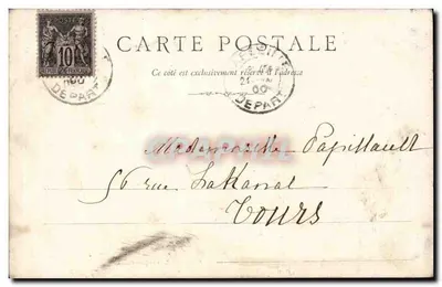 Marselha — Fonte Estrangin Pastré — Editor Pastré — Verso