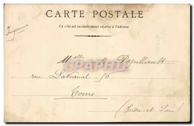 Le Grabatoire — Le Mans — editor imprimador não identificado — Verso