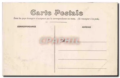 Le Mans — Kathedraal (Roset) — Phototype J. Bouveret, Le Mans — Achterkant