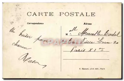 St-Rémy — Właścicielstwo Montgomery — E. Maisuit, fot. wyd., Paryż — Rewers