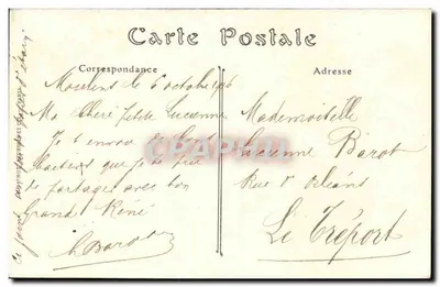 Yzeure — O Pensionato de Belle-Vue — NL. Ph. i. n° 46 — Verso