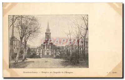 Bourbon-Lancy — Hospício e Capela do Hospício — J. C. Editor