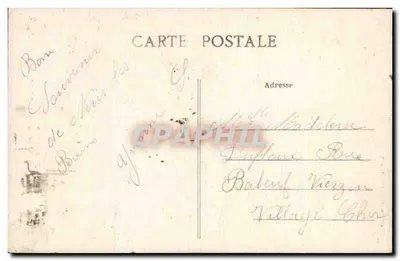 Nériès-les-Bains (Allier) — Boerderij en Waterval van de Vallei van Biaux — uitgever Nériès-les-Bains, nr. 97 — Achterkant