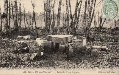 Castelo de Meillant — Mesa dos Três Senhores — Collections ND'Phat