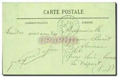 Le Touquet-Paris-Plage — En el bosque — LL — Reverso
