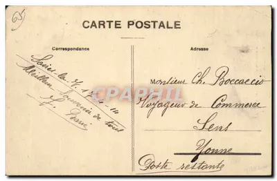 Cauterets - Skoczek Lutet — Rewers