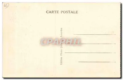 Cauterets — Dal Lutour — Foto Editie Quinault Lourdes — Achterkant