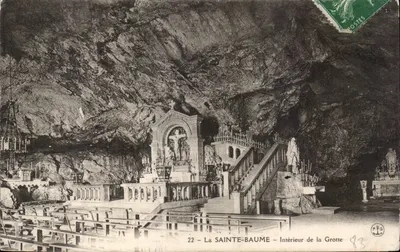 La Sainte-Baume — Interior da Gruta — P.S.G. n°22