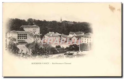 Bourbon-Lancy — Estabelecimento Termal — B. Fermand, editor A. Bourg