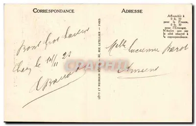Laon - A Catedral — LL, n°9 — Verso
