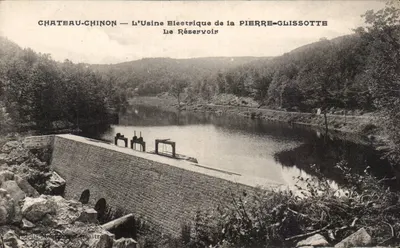 Château-Chinon — A Usina Elétrica da Pierre-Glissotte — O Reservatório