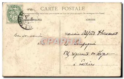 Paris - Estátua de Henri IV (1º) - G. L. - n°677 — Verso