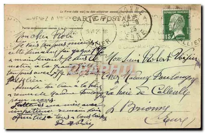 Vichy - Terrasa i Teatr Kasyna — wydawca Vichy, nr 321 — Rewers