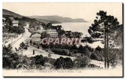 L'ESTEREL — Corniche d'Or — Vista sobre o Trayas — LL.