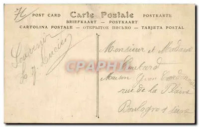 Rouen — Vue de la Normandie — JND Hot. n°370 — Verso