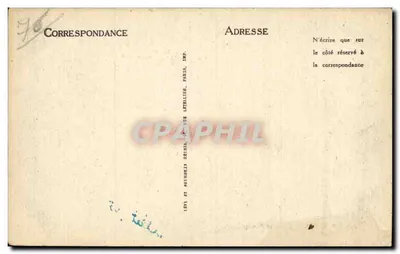 Rouen — O Hotel Bourgtheroude — ND — n°106 — Verso