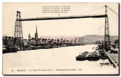 Rouen - O Ponte-Transbordeur - LL