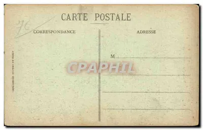 Rouen — Stara domowa z XV wieku, Rue St-Romain — C.V. 315 — Rewers