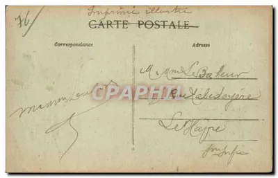 Rouen — Het Museum — Illustratieve drukkerij — Achterkant
