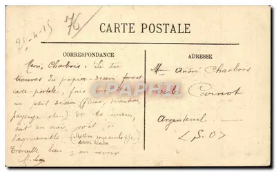 Rouen — Torre de Joana d'Arc — LL, n°27 — Verso