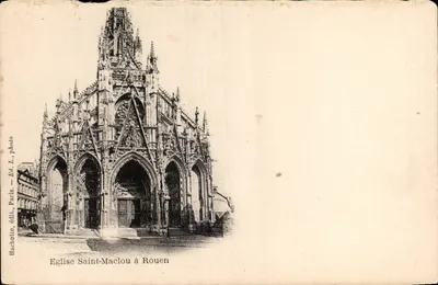 Rouen - Eglise Saint Maclou - CPA