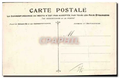 Rouen — A Grande Relógio — N.G. — Verso