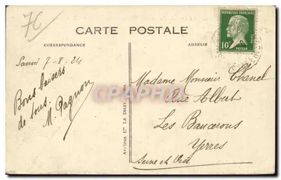 Sainte-Adresse — Boulevard Félix-Faure — O. F., La Haye — Verso
