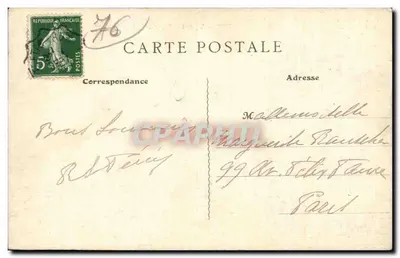 Yport — Vista Geral — LE LITTORAL (Seine-Inférieure) L. J. — Verso