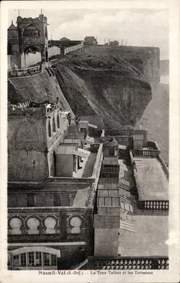 Mesnil-Val (S.-Inf.) — A Torre Talbot e as Terrasses