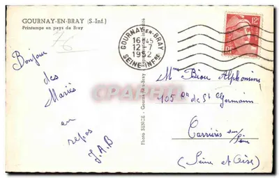 Primavera no país de Bray — Gournay-en-Bray — Érèz — Verso