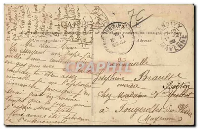 Le Teilleul — La Gendarmerie — F. Ruault, editor — Reverso