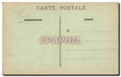 Aumale (Sul) — A Porta da Igreja — Edição Arnoult — Verso