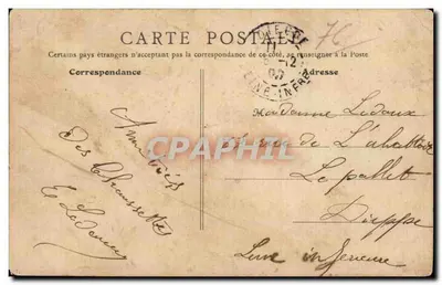 Arques-la-Bataille (Sul da França) — Vista geral — B.F., Paris — Verso