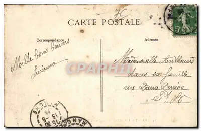 Sainte-Adresse — Boulevard Félix-Faure e Nice-Havrais — Editor SLD, n°24 — Verso