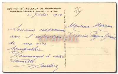 Quiberville-sur-Mer — De Strand — Mona — Achterkant