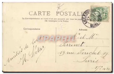 Lillebonne, Cirque Romano — Seine-Inférieure — 239 — editor desconhecido — Verso