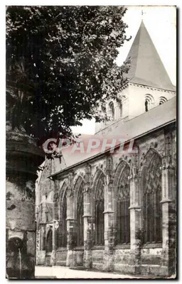 Montivilliers (Seine-Maritime) — A Torre Lanterne e a Nave São Salvador — Reprod. Interdite