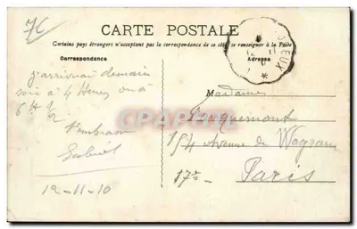 Gournay-en-Bray — Igreja - Vista sobre a Epte — Edição Francesa à Oré da Gare — Verso