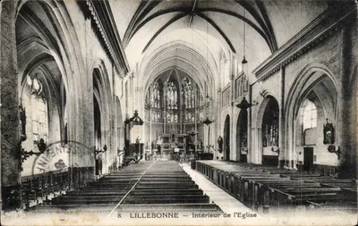 LILLEBONNE — Interior da Igreja — Editor INVENTÉ
