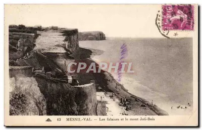 MESNIL-VAL — As falésias e o monte Joli-Bois — n°63