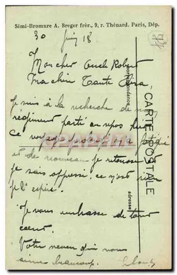 Coulommiers (S.-et-M.) — As margens do Morin — Simi-Bromure A. Breger frères — Verso