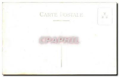 Soldato in uniforme — ritratto ovale — Cartolina Postale — Verso
