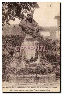 बार्बिज़ॉन — 1914-1918 के युद्ध के लिए मृतकों का स्मारक — रेबिल्लोन, स्कूल ऑफ़ स्कूल