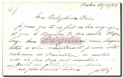 Toulon — Kąt Portu w Mourillon — Wydawca: 5759 — Rewers