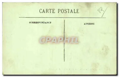 Toulon — Invoer van het Handelshaven en de Raide — LL. n°47 — Achterkant