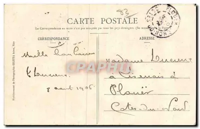 Toulon — Ogólny widok przystani — Wydawnictwo Giletta, fot., Nice, n° 1752 — Rewers